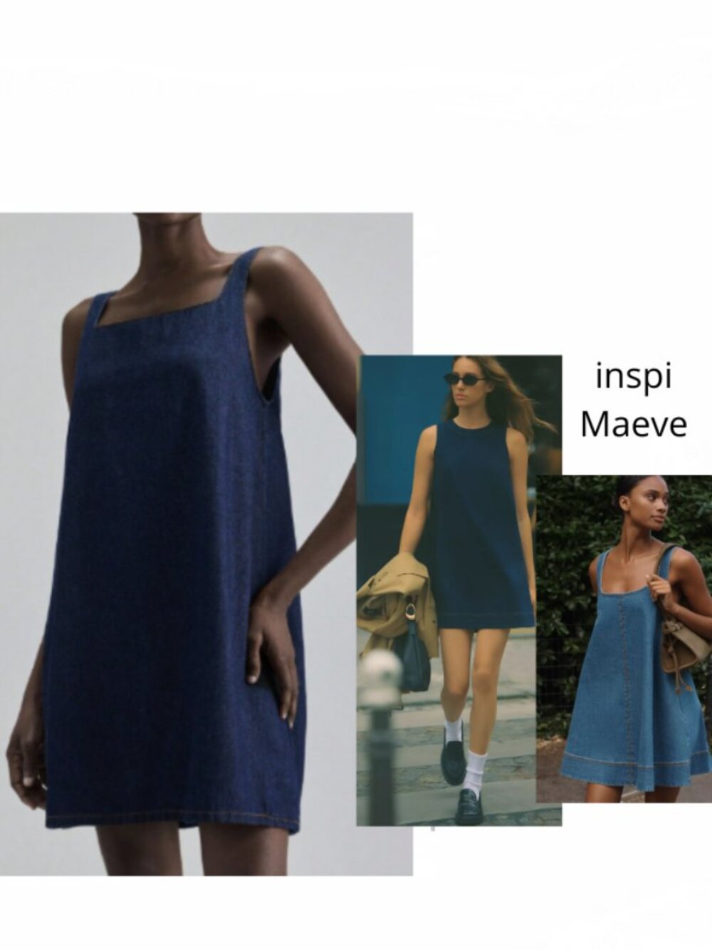 NEW BLUE DENIM DRESS